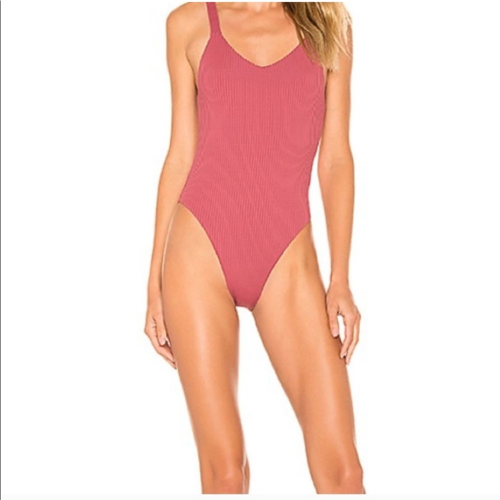 Vitamin A Ribbed Leah One Piece
